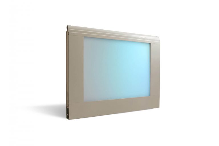 Sezione Visa - Acrilico opalino iridescente verde